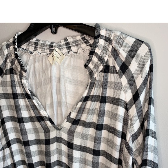 Anthropologie Cloth & Stone Sara Peasant Top - Picture 4 of 6